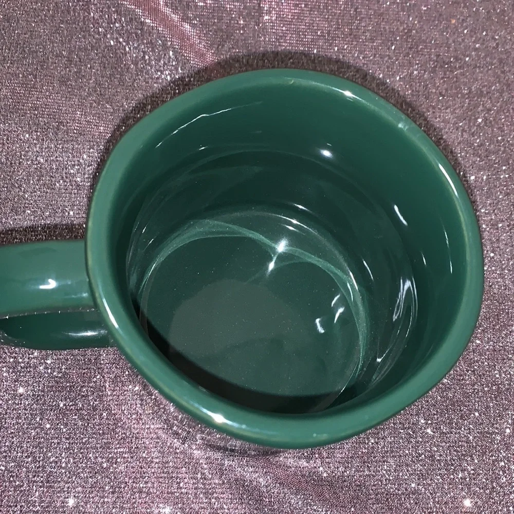 Rae Dunn ELF‎ Mug GREEN Ceramic Mug